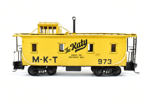 HO Brass CON Hallmark Models MKT - Missouri Kansas Texas Katy Wood Sheathed Caboose CP NO ORIGINAL BOX