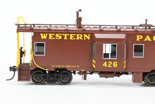 Load image into Gallery viewer, HO Brass CON OMI - Overland Models, Inc. WP - Western Pacific Steel Bay Window Caboose w/ Roof Walk Factory Painted No. 426
