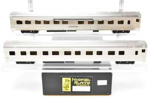 HO Brass NPP - Nickel Plate Products CB&Q - Burlington Route WP & D&RGW California Zephyr Full Roomette Pullman Roomette Sleeper Set