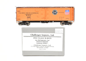 HO Brass CON CIL - Challenger Imports PFE - Pacific Fruit Express Refrigerator Car FP #2600