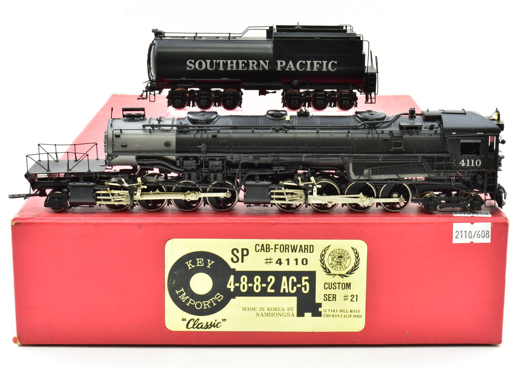 HO Brass CON Key Imports SP - Southern Pacific Class AC-5 4-8-8-2 Cab Forward Factory Painted CS-21