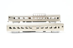 HO Brass NPP - Nickel Plate Products CB&Q - Burlington Route WP & D&RGW California Zephyr Dome Coach Full Roomette Pullman Set