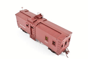 HO Brass Key Imports ATSF - Santa Fe Open Air Seats "Hollywood" Caboose Custom Painted No. 761