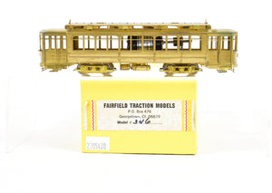 HO Brass Fairfield Traction Models 346 City Big Brill - Chicago Surface Lines