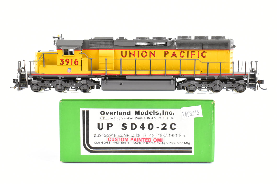 HO Brass OMI - Overland Models Inc. UP - Union Pacific EMD SD40-2C FP No. 3916 Ex. MP - Missouri Pacific