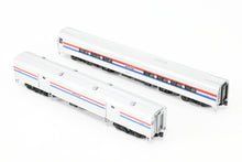 Load image into Gallery viewer, N Kato 106-6292 Amtrak Amfleet Phase III 2-Car Set B Baggage No. 1221 and Cafe No. 28015
