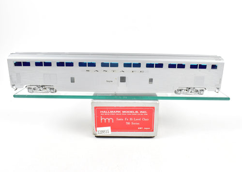 HO Brass Hallmark Models ATSF - Santa Fe High Level Chair Car 700 Series
