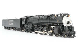 HO Brass CON PFM - United ATSF - Santa Fe 4-8-4 Northern Early Run Custom Painted No. 3778