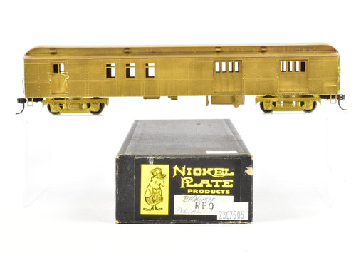 HO Brass NPP - Nickel Plate Products NYO&W - New York, Ontario & Western Baggage RPO Car
