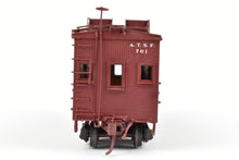 Load image into Gallery viewer, HO Brass Key Imports ATSF - Santa Fe Open Air Seats &quot;Hollywood&quot; Caboose Custom Painted No. 761
