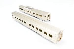 HO Brass NPP - Nickel Plate Products CB&Q - Burlington Route WP & D&RGW California Zephyr Dome Coach Full Roomette Pullman Set