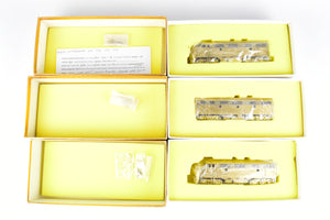 HO Brass Oriental Limited Various Roads EMD F9 A/B/A Set 1750 HP Each