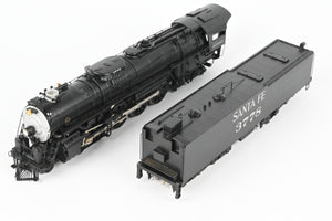 HO Brass CON PFM - United ATSF - Santa Fe 4-8-4 Northern Early Run Custom Painted No. 3778