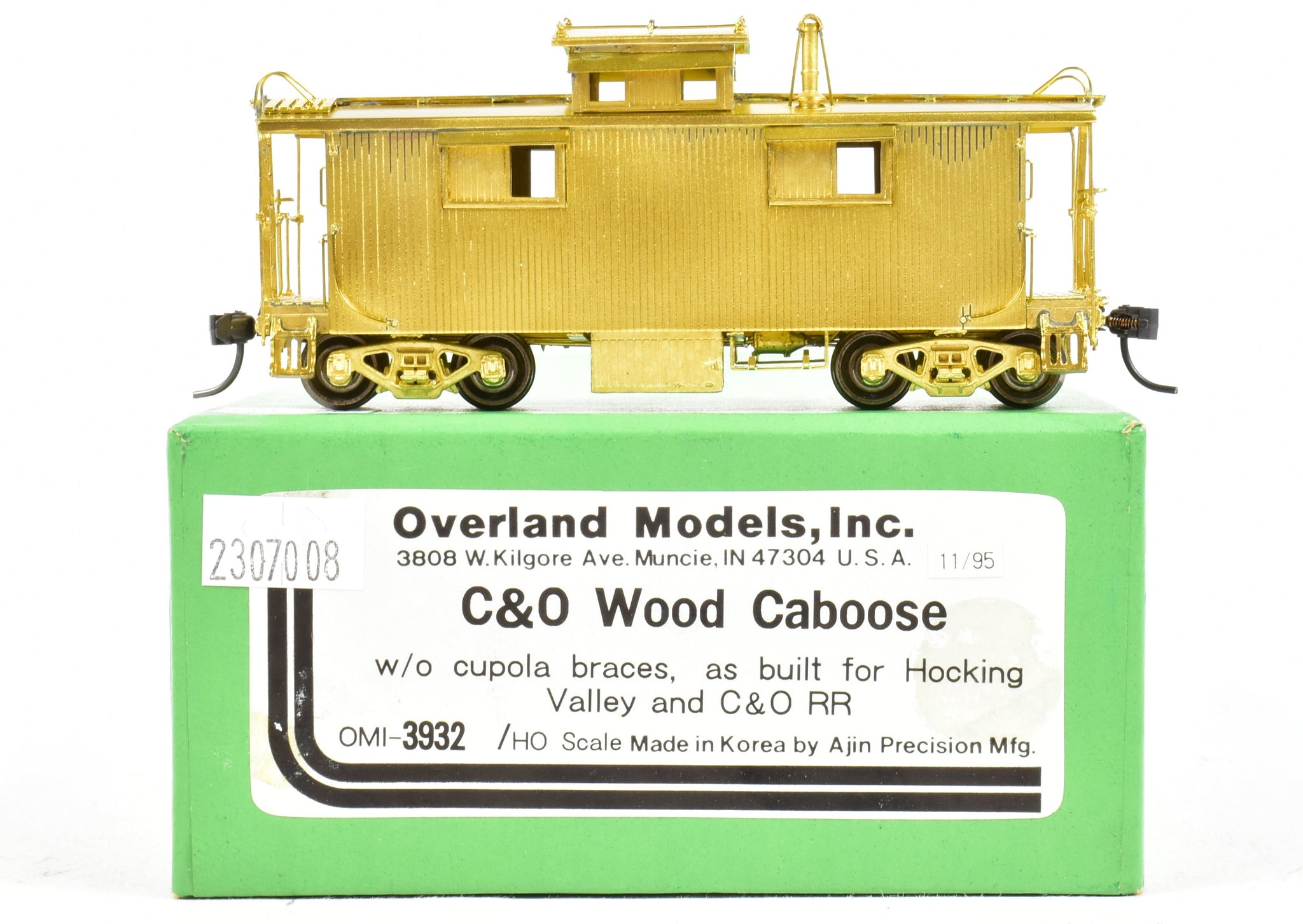 再入荷安いHO OMI C&O Plywood Caboose F/P 外国車輌