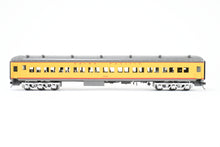 Load image into Gallery viewer, O Brass Sunset Models Third Rail UP - Union Pacific 72’ Harriman Coach FP Yellow/Gray No. 1056
