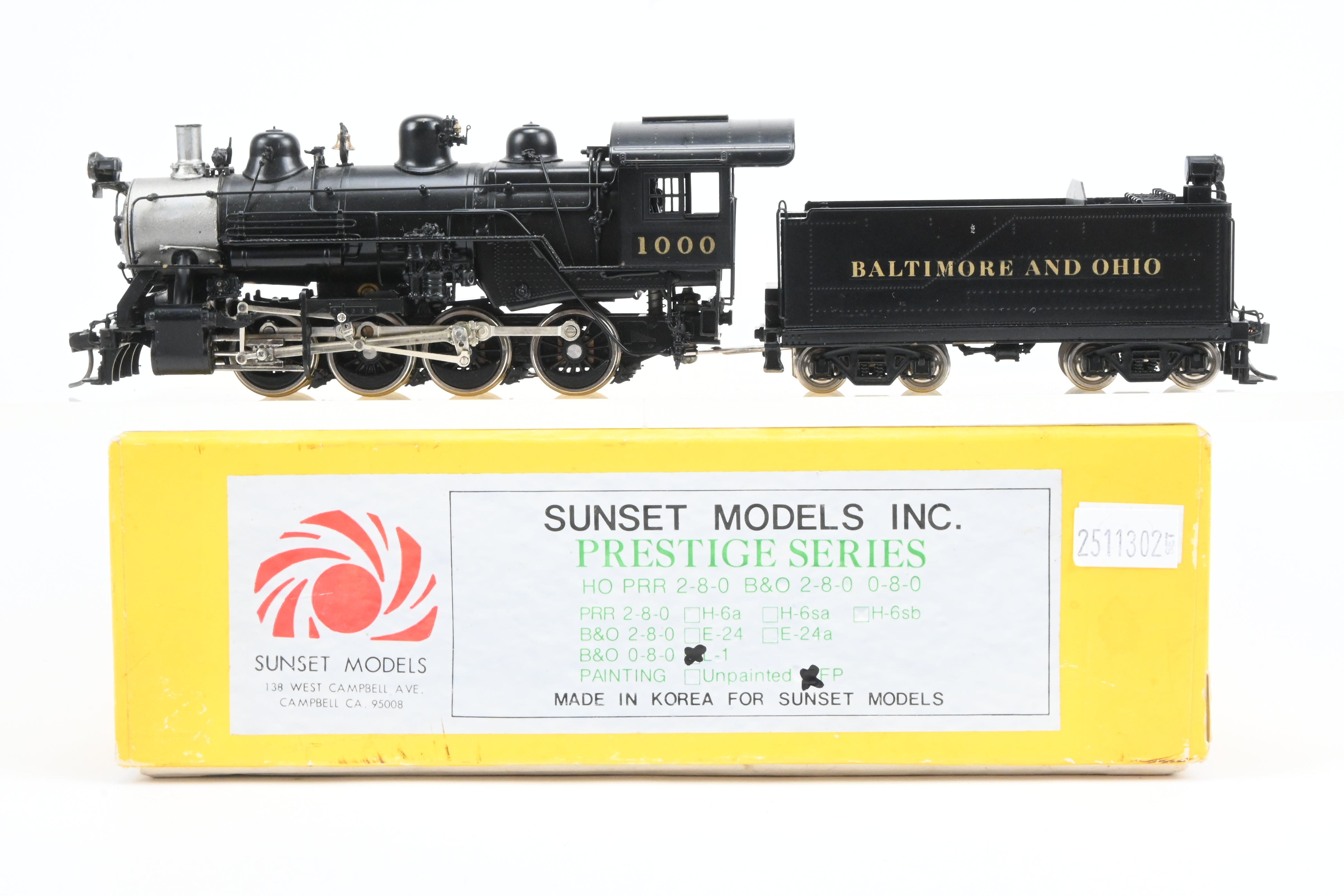 HO Brass CON Sunset Models 