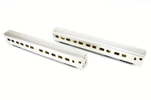 HO Brass NPP - Nickel Plate Products CB&Q/WP/D&RGW - California Zephyr Full Roomette Pullman Roomette Sleeper Set