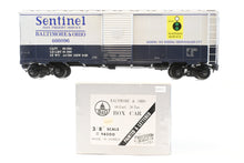 Load image into Gallery viewer, Gauge 1 - 1:32nd Scale Brass PSC - Precision Scale Co. B&amp;O - Baltimore &amp; Ohio 40’ 50-Ton Boxcar Factory Painted No. 466096
