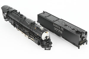 HO Brass CON PFM - United ATSF - Santa Fe 4-8-4 Northern Early Run Custom Painted No. 3778