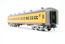 Load image into Gallery viewer, O Brass Sunset Models Third Rail UP - Union Pacific 72’ Harriman Coach FP Yellow/Gray No. 1056
