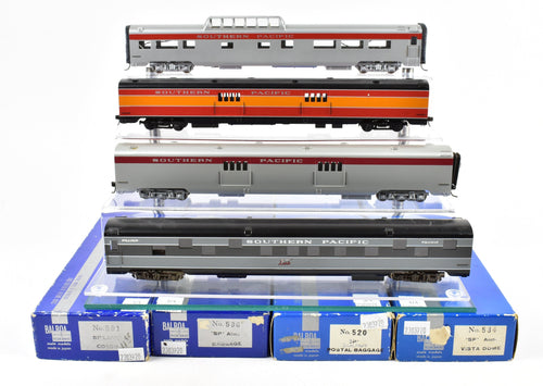 HO Brass Balboa SP - Southern Pacific 4 Car Passenger Set 