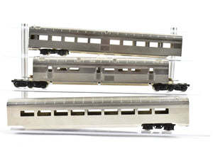 HO Brass Soho SP - Southern Pacific 204' Three Unit Articulated Diner Corrugated Sided