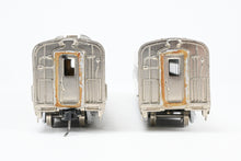 Load image into Gallery viewer, HO Brass NPP - Nickel Plate Products CB&amp;Q - Burlington Route WP &amp; D&amp;RGW California Zephyr Dome Coach Full Roomette Pullman Set
