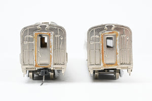 HO Brass NPP - Nickel Plate Products CB&Q - Burlington Route WP & D&RGW California Zephyr Dome Coach Full Roomette Pullman Set