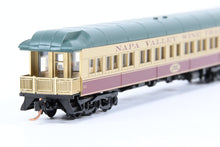 Load image into Gallery viewer, N Microtrains Line Napa Valley Wine Train 4-Pack w/Bonus FT Powered A-unit
