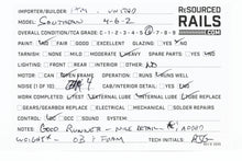 Load image into Gallery viewer, HO Brass PFM - United SOU - Southern Railway PS-4 4-6-2 Pacific 1964 Run
