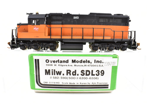 HO Brass OMI - Overland Models, Inc. MILW - Milwaukee Road EMD SDL39 Custom Painted #583