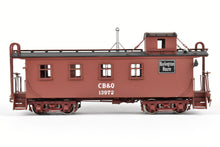 Load image into Gallery viewer, HO Brass CIL - Challenger Imports CB&amp;Q - Burlington Route Wood Waycar 30 ft. Class NE-7 FP No. 13972
