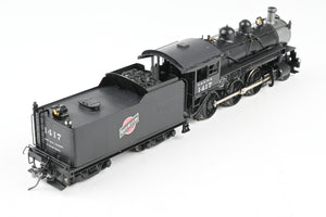 HO Brass Hallmark Models C&NW - Chicago & North Western R-1 Class 4-6-0 Custom Painted No. 1417