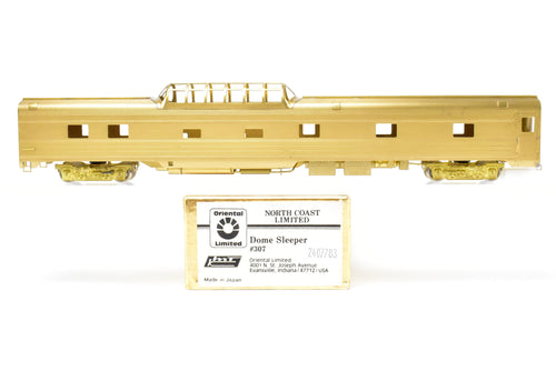 HO Brass Oriental Limited NP - Northern Pacific North Coast Limited Dome Sleeper No. 307