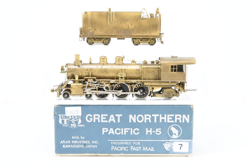 HO Brass PFM - United GN - Great Northern H-5 4-6-2 Pacific 1973 Run