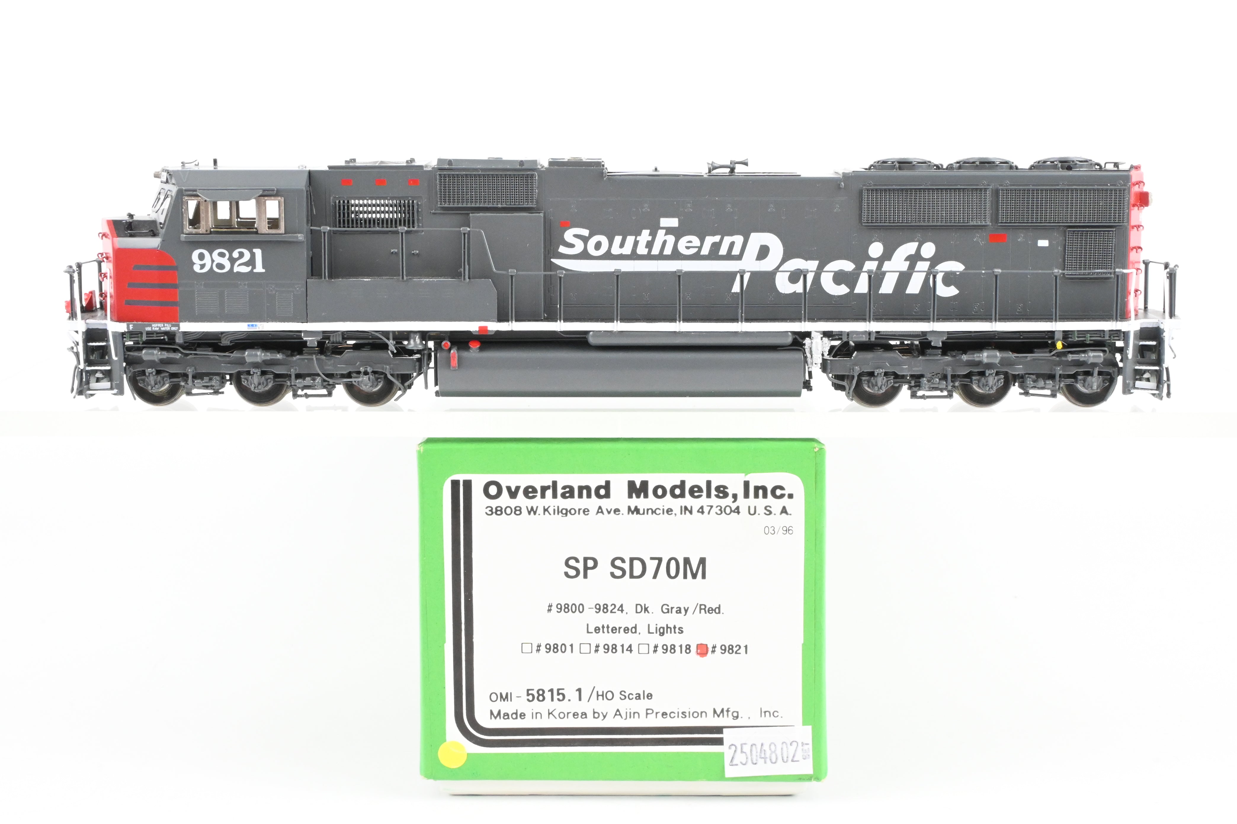 Jonan Models Southern Pacific No.1 Dl | eBay