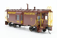 Load image into Gallery viewer, HO Brass CON OMI - Overland Models, Inc. WP - Western Pacific Steel Bay Window Caboose w/ Roof Walk Factory Painted No. 451
