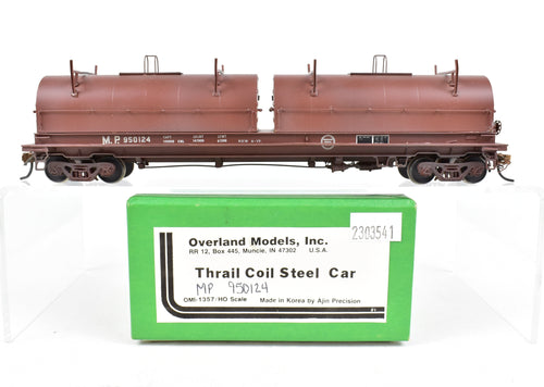 HO Brass OMI - Overland Models, Inc. Various Roads Thrall Coil Steel Car Painted in Mopac