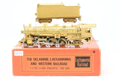 HO Brass NPP - Nickel Plate Products DL&W - Delaware Lackawanna & Western N-6 4-6-2 Pacific #1115-1140
