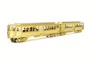 HO Brass MTS Imports IRT - Interborough Rapid Transit "Deck Roof" Hi-V Subway 2-Car Set