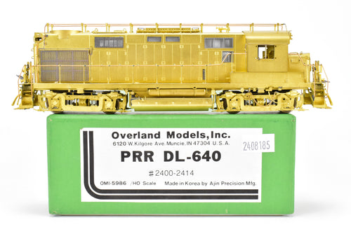 HO Brass OMI - Overland Models, Inc. PRR - Pennsylvania Railroad Alco DL-640/RS-27 Nos. 2400 - 2414