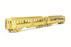 HO Brass MTS Imports IRT - Interborough Rapid Transit "Deck Roof" Hi-V Subway 2-Car Set