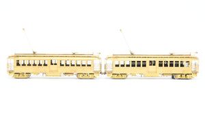 HO Brass WP Car Corp. BRT/BTU - Brooklyn Rapid Transit/Brooklyn Union Elevated 1200 With Trolley Poles