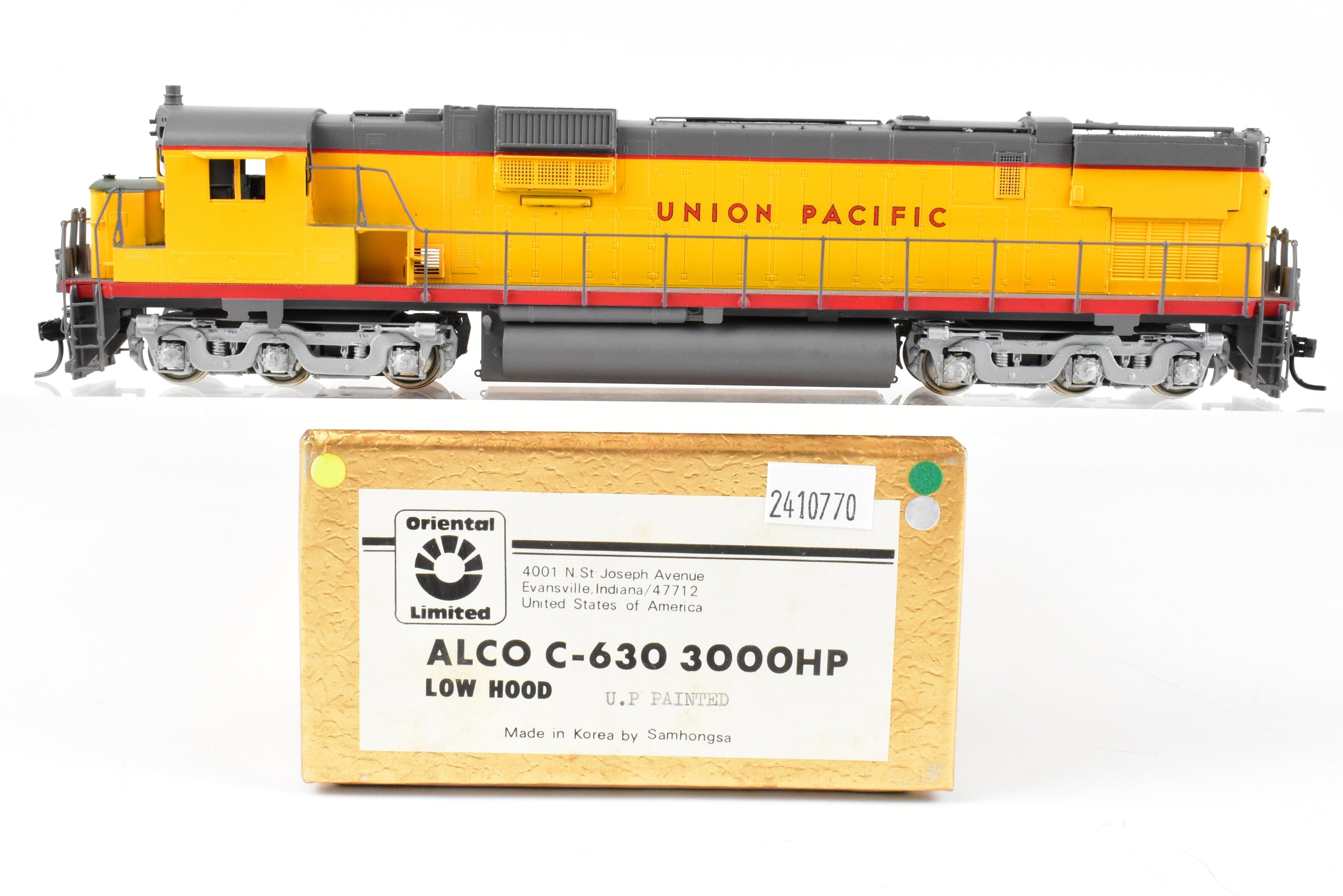 Copy of HO Brass Oriental Limited Various Roads EMD GP-9B Cabless