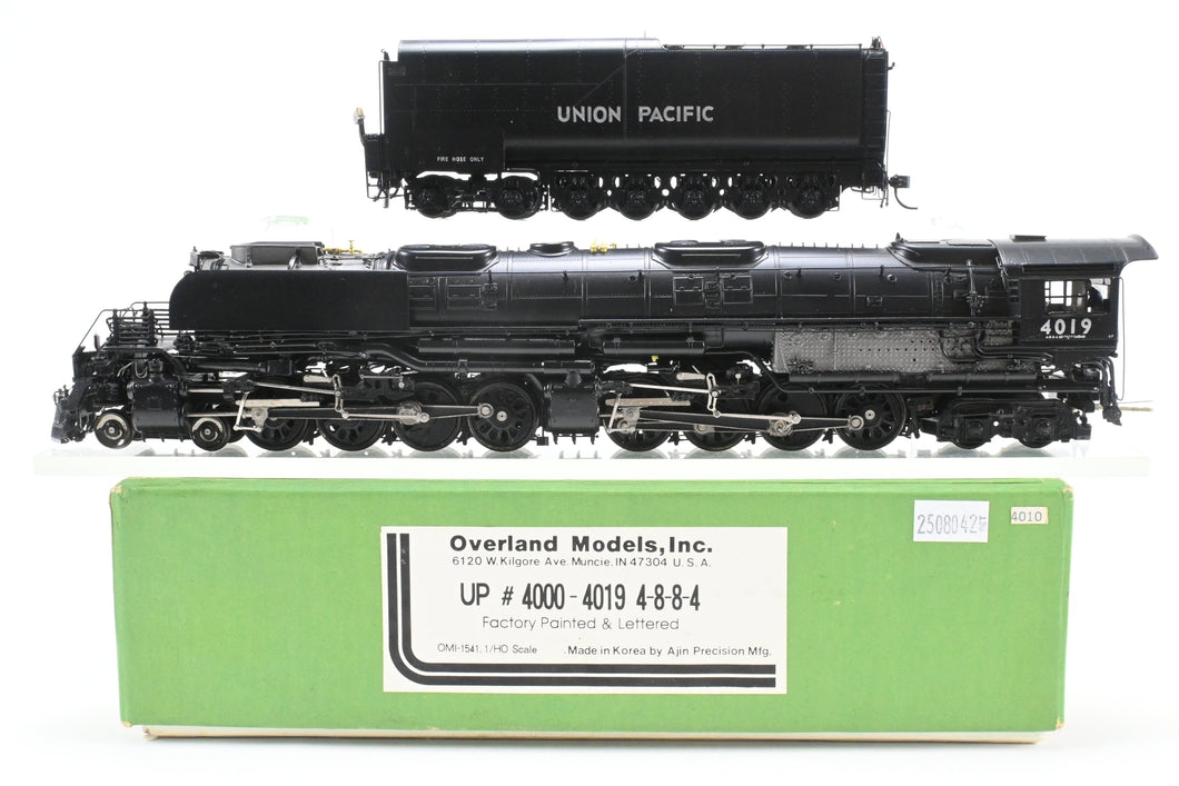 HO Brass CON OMI - Overland Models Inc. UP - Union Pacific 4-8-8-4 Big Boy Factory Painted No. 4019 w/ Tsunami DCC & Sound