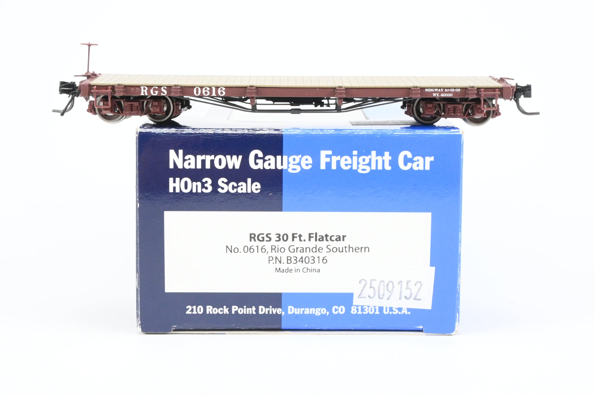 Ride Trains HOn3 B-20 Edna Business Car Resin Kit – Rio Grande Southern, Not Blackstone