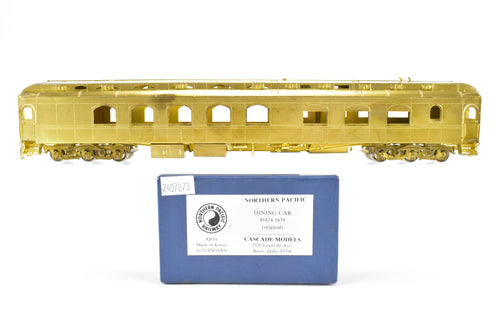 HO Brass Cascade Models NP - Northern Pacific HW Dining Car Original #1674-1679