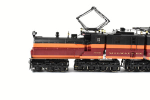 HO Brass NJ Custom Brass MILW - Milwaukee Road EP-2 "BI-Polar" Gearless Electric Pro-Paint No. E4