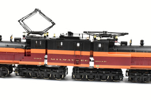 HO Brass NJ Custom Brass MILW - Milwaukee Road EP-2 "BI-Polar" Gearless Electric Pro-Paint No. E4