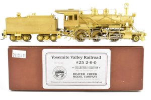 HO Brass CON Beaver Creek YV - Yosemite Valley #25 2-6-0 Mogul "Collectors Edition"